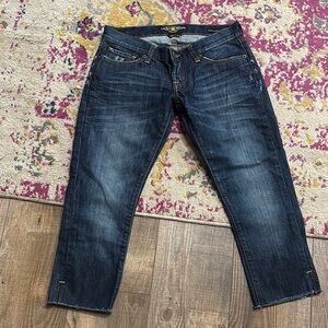 Lucky Brand Blue Ankle Cropped Jeans